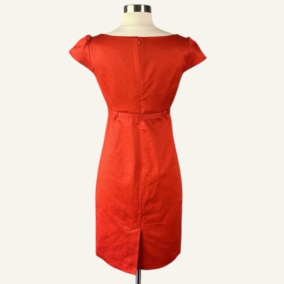 LAURA ASHLEY Belted Sheath Dress Size 8 - Picture 5 of 12